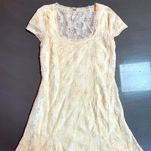 Free people cream dress